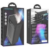 Портативное зарядное устройство Power Bank BOROFONE DBT16A 40 000 mAh Black