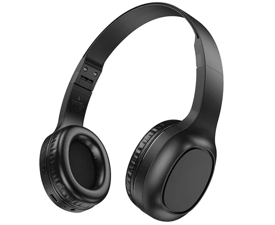 Накладные беспроводные наушники Hoco W46 Charm Black