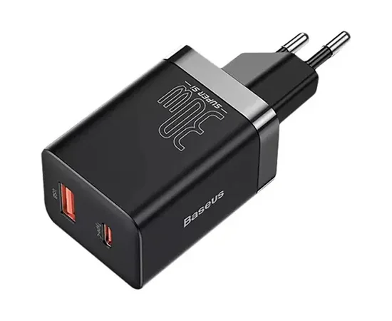 СЗУ Baseus Super Si Pro Quick Charger 30W (CCSUPP-E) Black