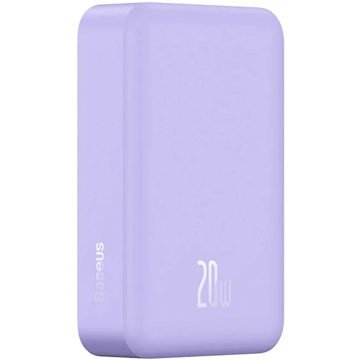 Портативное зарядное устройство Power Bank Baseus Magnetic Mini OS 20W c БЗУ 10000 mAh (PPCX110105) Purple