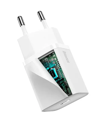 СЗУ Baseus Super Si Quick Charger 1C 30W Білий