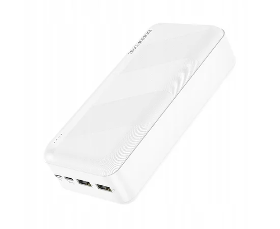 Портативное зарядное устройство Power Bank BOROFONE BJ27B 30 000 mAh White