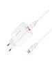 СЗУ Borofone BA21A Long journey QC3.0 (1USB/3A) + MicroUSB Белый