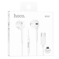 Стерео навушники Hoco M101 Type-C White