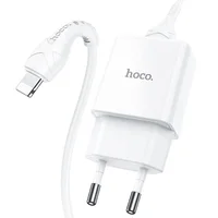 СЗУ Hoco N9 (1USB/2,1A) + Lightning Белый