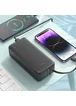 Портативное зарядное устройство Power Bank Hoco J118B Speed energy with cable 30 000 mAh Black