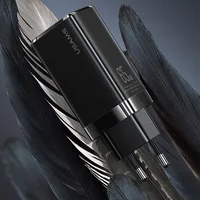 СЗУ USAMS CC110 GaN Mini Fast Charger EU Чорний