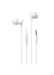 Наушники Usams US-SJ594 EP-47 с микрофоном (3.5mm/1.2m) White