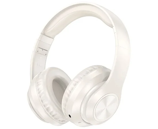 Накладные беспроводные наушники BOROFONE BO24 Gratified Milky White