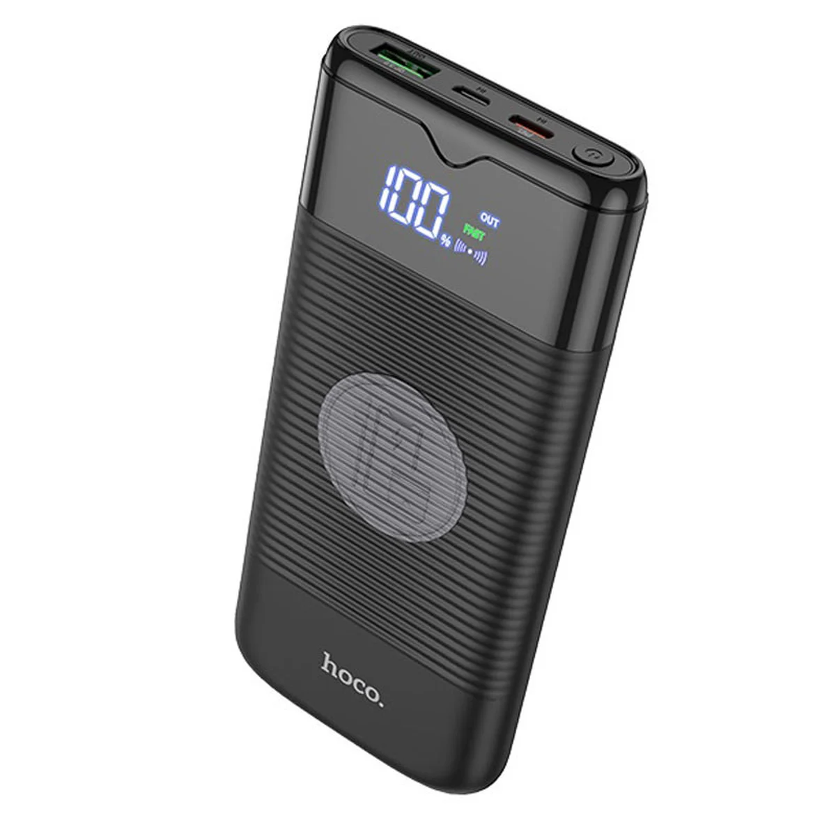 Портативное зарядное устройство Power Bank Hoco J63 "Velocity" PD+QC3.0 с БЗУ 10000 mAh Черный