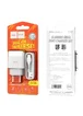 СЗУ HOCO C73A (2USB / 2.4A) + Type-C Білий