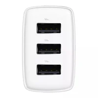 СЗУ Baseus Compact 17W (3USB) (CCXJ02) Белый