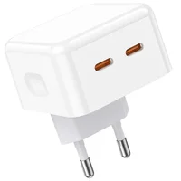 СЗУ Borofone BA76A Source PD35W (2Type-C) White