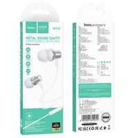 Стерео Навушники Hoco M110 Encourage metal Silver