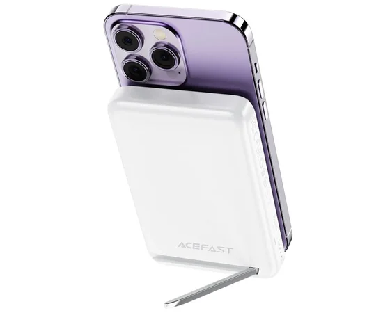 Портативное зарядное устройство Power Bank Acefast M6 PD20W 10 000 mAh White