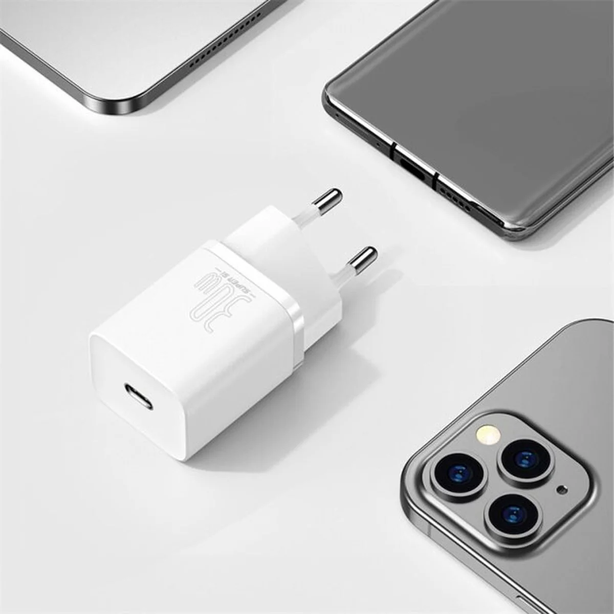 СЗУ Baseus Super Si Quick Charger 1C 30W Белый