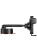 Автодержатель с БЗУ Baseus Wisdom Auto Alignment (QI 15W) (Suction base) (CGZX000101) Black
