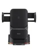 Автодержатель с БЗУ Baseus Wisdom Auto Alignment (QI 15W) (Suction base) (CGZX000101) Black