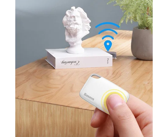 Трекер-брелок Baseus Intelligent T2 ropetype anti-loss device (ZLFDQT2-0) White