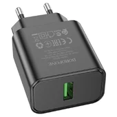 СЗУ Borofone BA72A Spring QC3.0 Black