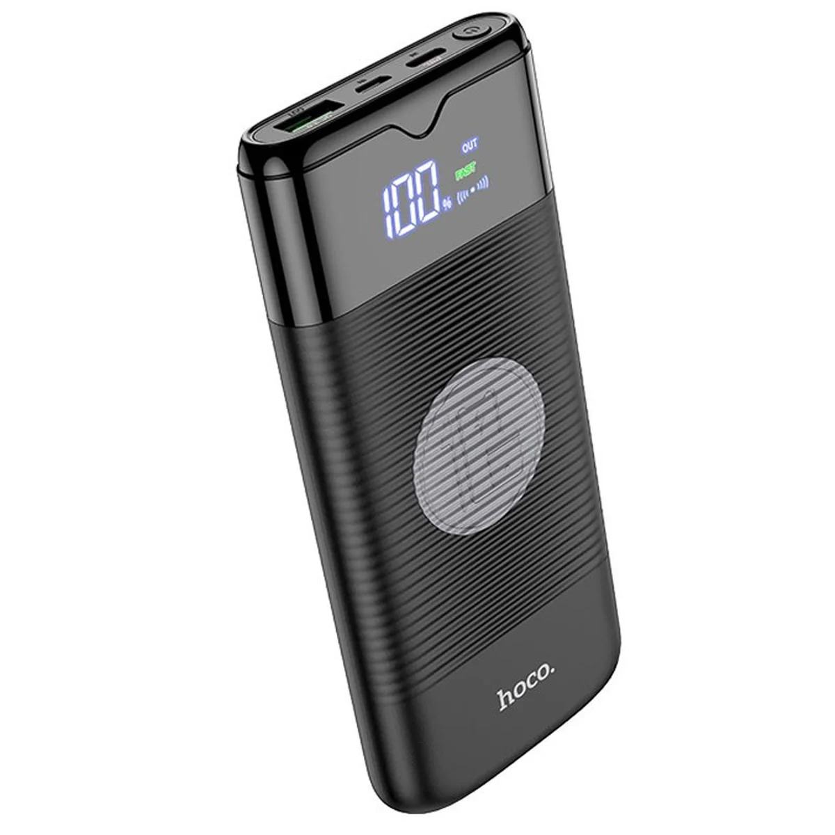 Портативное зарядное устройство Power Bank Hoco J63 "Velocity" PD+QC3.0 с БЗУ 10000 mAh Черный
