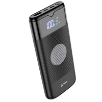 Портативное зарядное устройство Power Bank Hoco J63 "Velocity" PD+QC3.0 с БЗУ 10000 mAh Черный