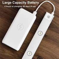 Сенсорный светильник LED с датчиком движения MZ-L1602 (40*10*600mm) White