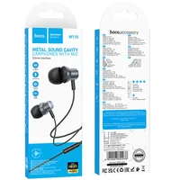 Стерео Наушники Hoco M110 Encourage metal Metal gray