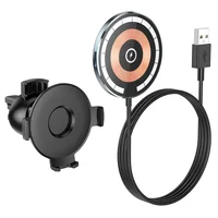 Автотримач із БЗУ Hoco CW42 магнітний Black