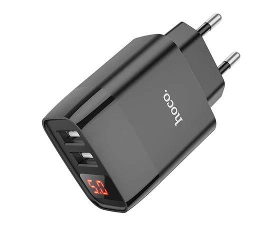 СЗУ HOCO C86A (2USB/2.4A) Черный