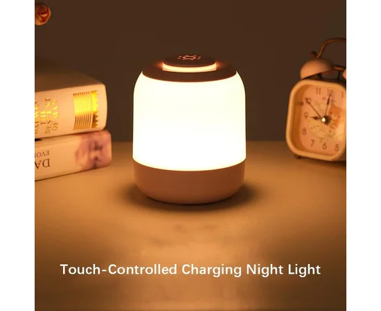 Настольный сенсорный LED светильник 3 colour light MZ-L2701 Pink