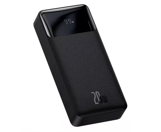 Портативное зарядное устройство Baseus Bipow Overseas 20W 20000mAh (PPBD050302) Черный