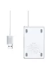 Беспроводное зарядное устройство Baseus Card Ultra-Thin 15W (with USB cable 1m) Серебряный