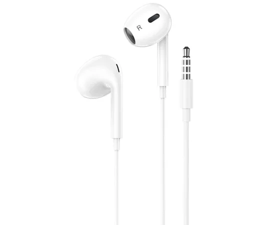 Стерео наушники Hoco M101 Max 3.5mm White