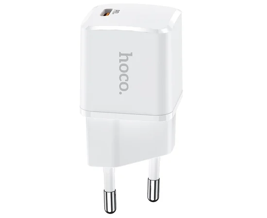 СЗУ HOCO N10 Starter single port PD 20W Белый