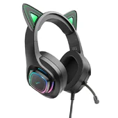 Стерео Наушники Hoco W107 Cute cat Elf Cat