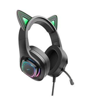 Стерео Навушники Hoco W107 Cute cat Elf Cat