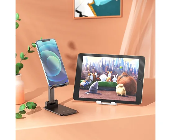 Подставка для телефона Borofone BH42 Lite Star folding desktop stand Черный