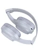 Накладные беспроводные наушники Hoco W46 Charm Light blue gray