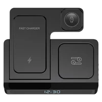 БЗУ WIWU Wi-W006 5 in 1 wireless charger Black