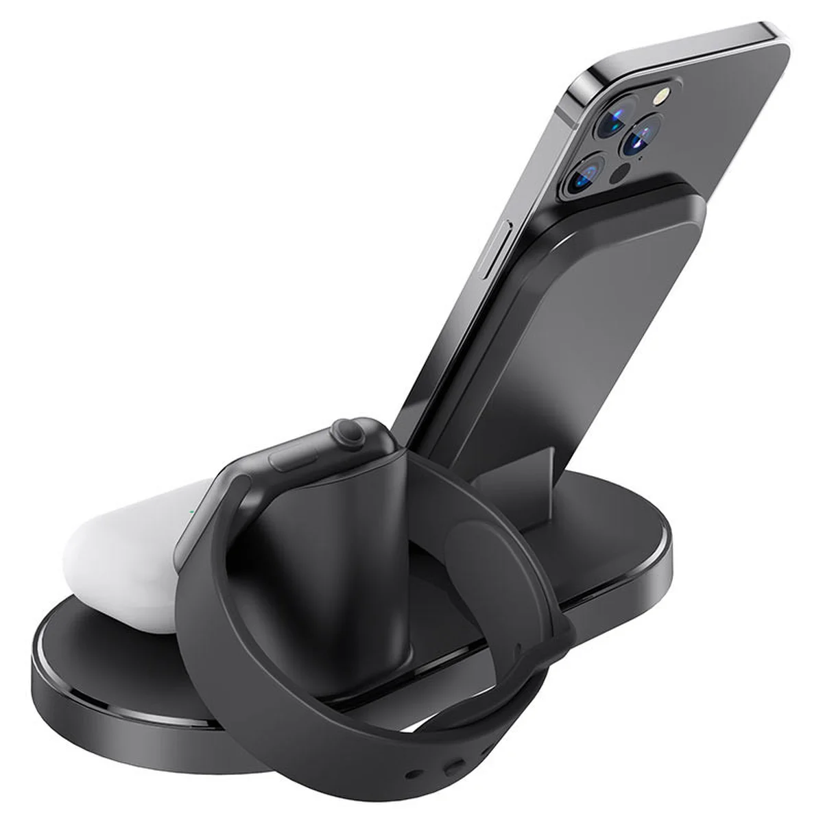 БЗУ BOROFONE BQ10 3in1 Черный