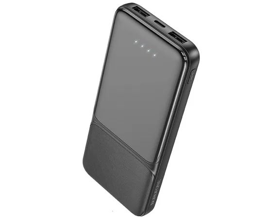 Портативное зарядное устройство Power Bank BOROFONE BJ33 Creed 10 000 mAh Black