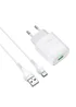 СЗУ Hoco C72Q QC3.0 (1USB/2A) + Type-C Белый