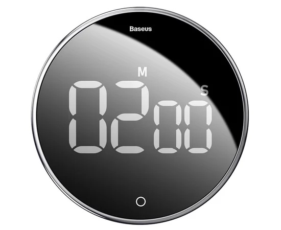 Часы с таймером Baseus Heyo (магитное крепление) Черный