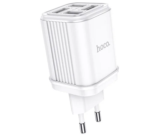 СЗУ HOCO C84A Resolute four-port charger (EU) Белый