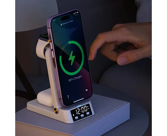 БЗУ + часы А60 4in1 25W White