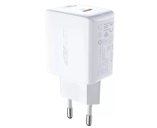 СЗУ Acefast A1 PD20W single USB-C White