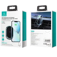 Автоутримувач із БЗУ Usams US-CD182 15W Air Vent Black