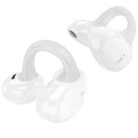 Беспроводные TWS наушники Hoco EW57 Auspicious clip-on Ivory white