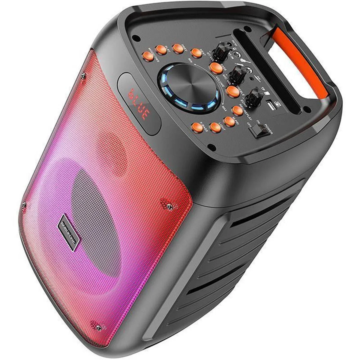 Bluetooth колонка Borofone BP10 із мікрофоном Black